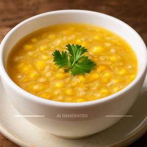 Sweet corn soup