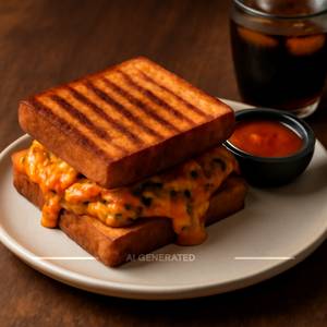 Smoky Peri Peri Cheese Sandwich
