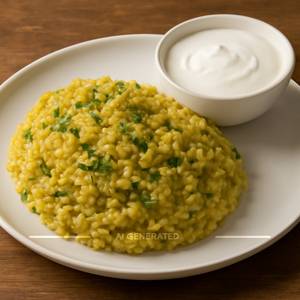 Moong Dal Khichadi+ Dahi (Full)