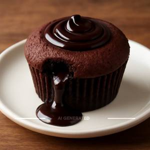 Choco lava cupcake    
