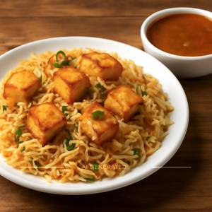 Paneer Biryani WIth Gravy