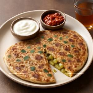 Aloo Pyaz Parantha
