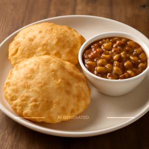 Chole with Bhature [2 Pieces] 