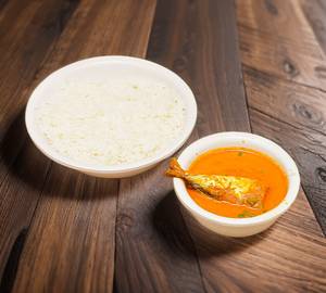 Bangda Masala & Plain Rice