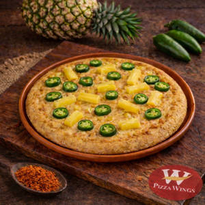 Jalapeno & Pineapple Pizza Pie 7 Inch