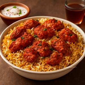 Chicken 65 Biryani