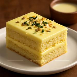 Eggless Rasmalai Pastry