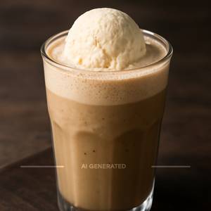 Cold Coffee With Ice Cream
