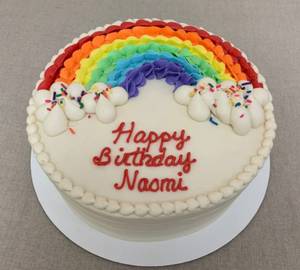 Colour Full Birthday Rasmalai Cake