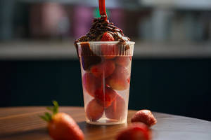Nutella-dipped Strawberry Delight