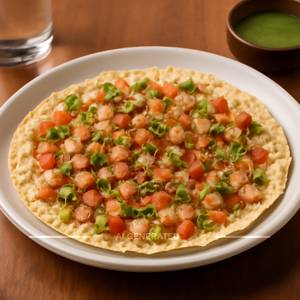Roasted Masala Papad