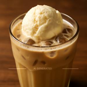 Cold Coffee With Ice Cream