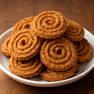S Gol Meetha Chakri Cookies (250 Gms)