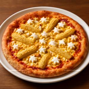 Babycorn Cheese Pizza