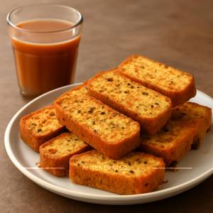 Chilli Garlic Rusk (200 Grams)