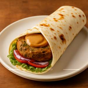Crunchy Veggie Patty Wrap