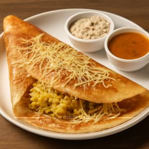 Cheese Masala Dosa