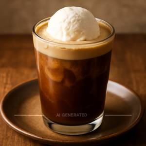 Coffee With Ice Cream