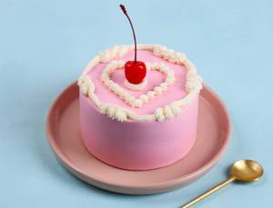 Eggless Bento Chocolate Cake
