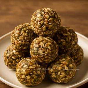 Mixed dry seeds laddu