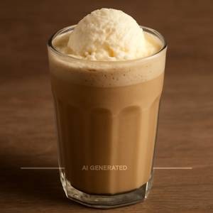 Cold Coffee With Vanilla Icecream