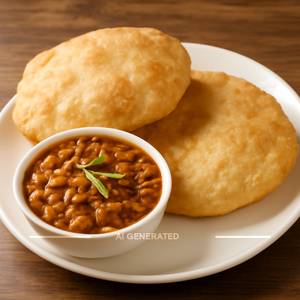 Chole Bhature [2 Bhature]