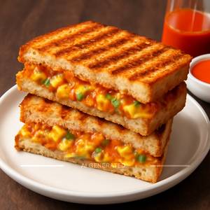 Spicy Corn Sandwich
