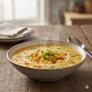 Sweet corn soup [non veg]