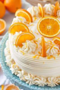Fresh Orange Cake (500 Gms)