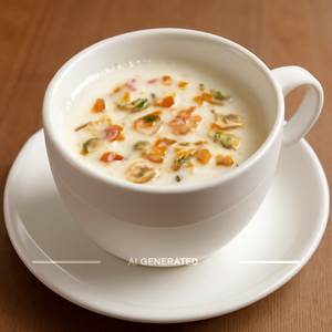 Plain hot Milk With Dry Fruit(1 Cup 200 ml)