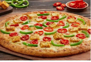 Paneer,red Paprika Pizza