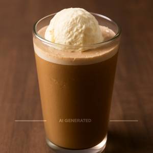 Cold Coffee With Ice Cream