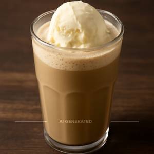 Cold Coffee With Vanilla Ice Cream