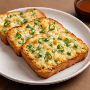 Garlic Cheese Chilly Toast