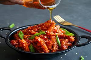 Honey Chilli Potatoes