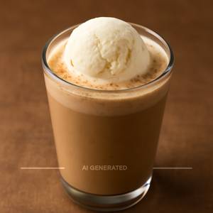 Cold Coffee With Ice Cream