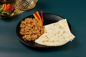 Chatpata Soya Chaap Shawarma Plate