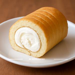 Vanilla Cream Roll [1 piece]