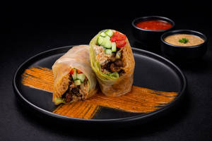Mexican Corn Spring Roll