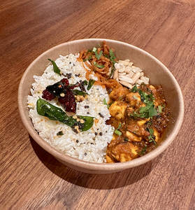 Paneer Ghee Roast Curd Rice Bowl
