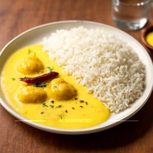 Kadhi Chawal