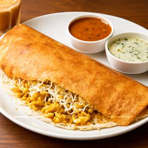 Masala cheese dosa