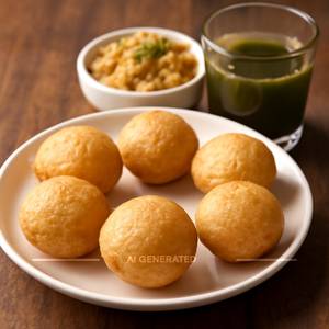 Pani puri (6 pieces)