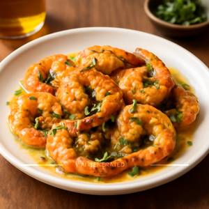 Butter Garlic Prawns