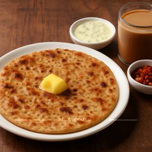 2 Butter Aloo Paratha