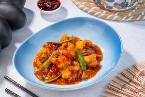 Butterfly Prawn In Sichuan Chilli Sauce (Mc)