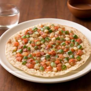 Roasted Masala Papad