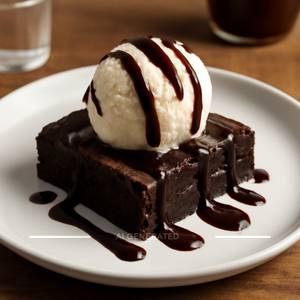 Brownie With Icecream