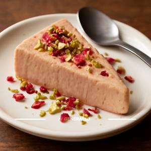 Gulukand Slice Kulfi