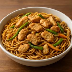 Chicken noodles
